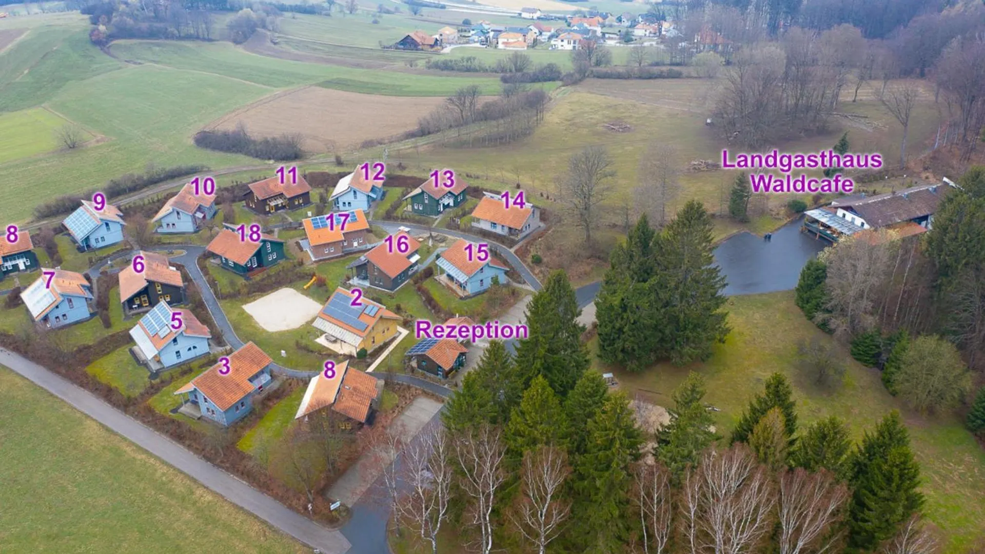 Ferienhaus Nr 7A3, Feriendorf Hagbuegerl, Bayr Wald Waldmünchen Tatil Evi